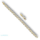 Triple Crystal Bracelets Gold