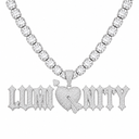 CUSTOM NAME ICED PENDANT
