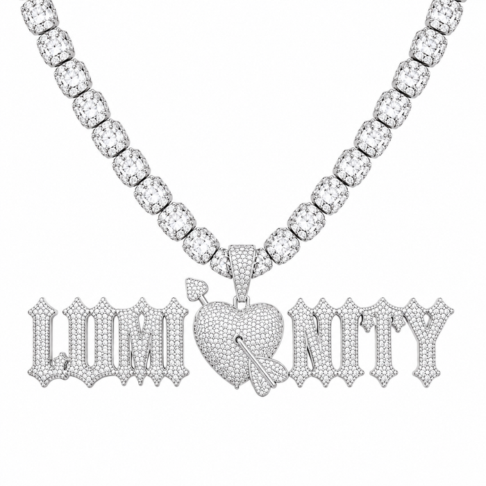 CUSTOM NAME ICED PENDANT