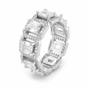 DOUBLE STONE ICED RING