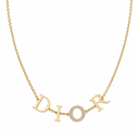 DR Gold Necklace
