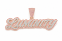 CUSTOM NAME ICED PENDANT
