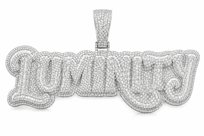 CUSTOM NAME ICED PENDANT