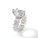 Infinity Oval Cut Ring