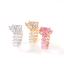 Infinity Oval Cut Ring