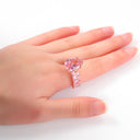 Infinity Oval Cut Ring