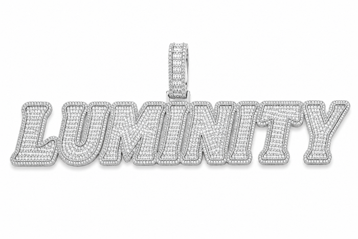 CUSTOM NAME ICED PENDANT