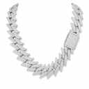 SPIKED ICED CUBAN CHAIN