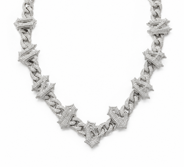 CUSTOM NAME ICED CHAIN
