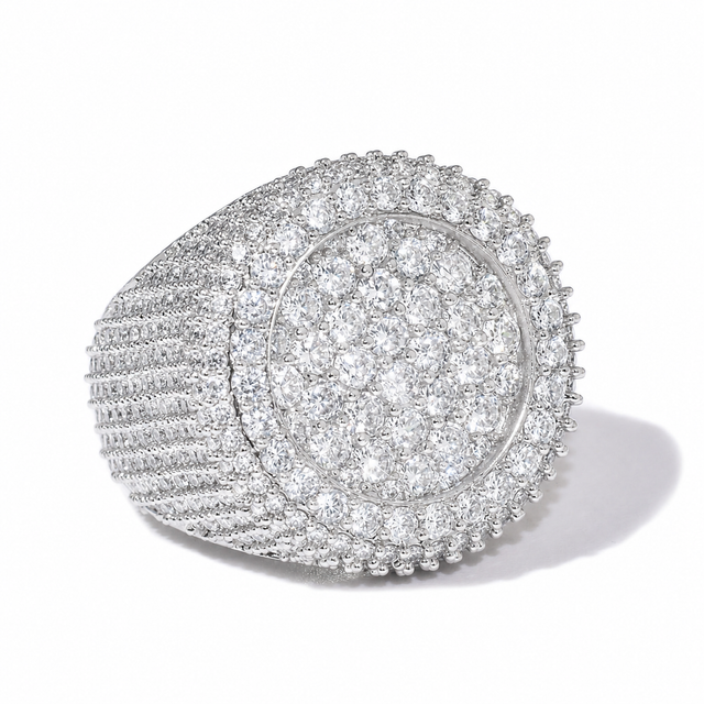 ICED CIRCLE RING
