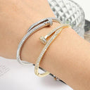Diamond Love Bangle