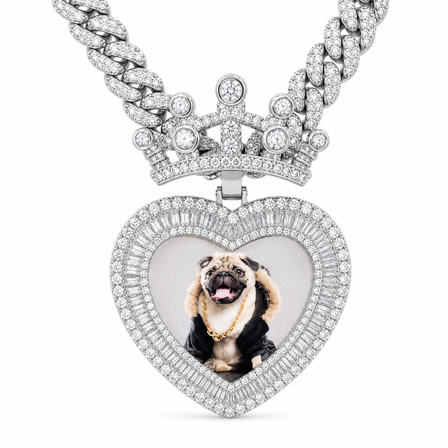 CUSTOM IMAGE ICED PENDANT