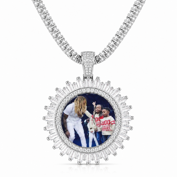 CUSTOM IMAGE ICED PENDANT