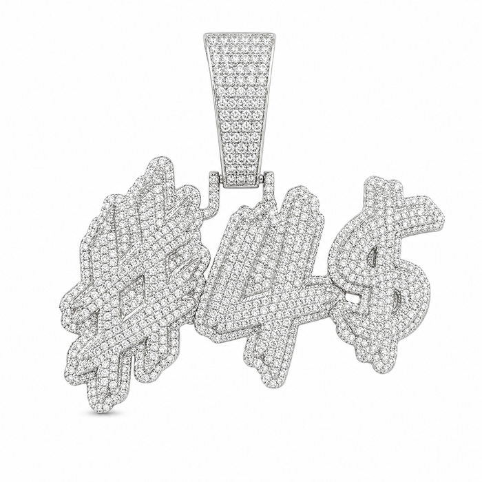 CUSTOM NAME ICED PENDANT
