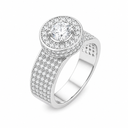 ICED CIRCLE RING