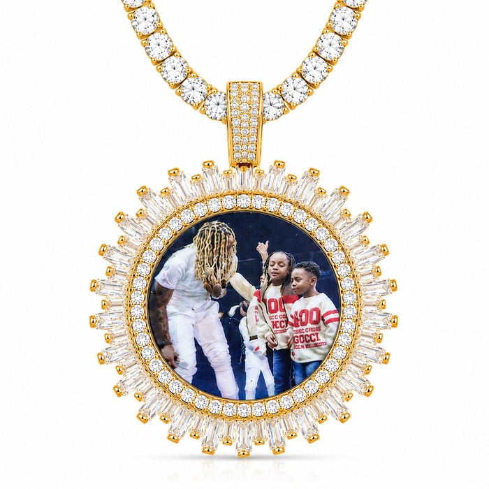 CUSTOM IMAGE ICED PENDANT