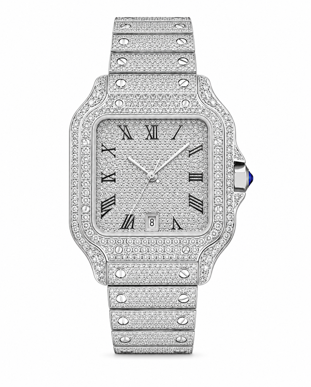 The Sovereign 45MM - Moissanite