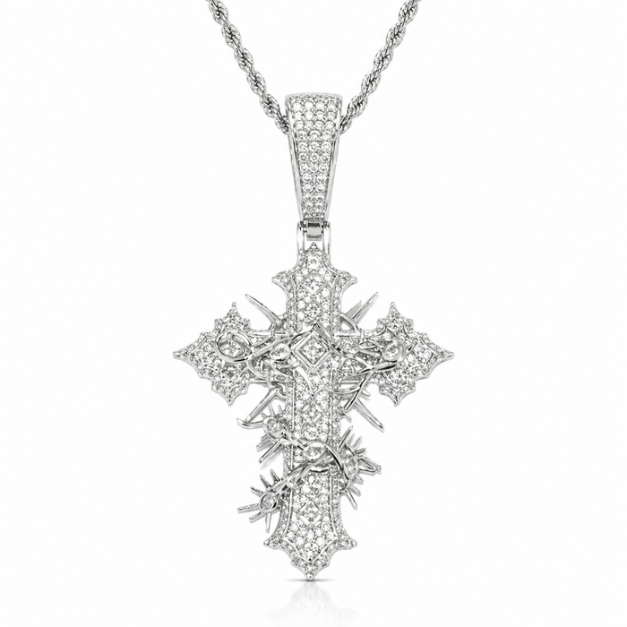 CROSS SPIKE PENDANT