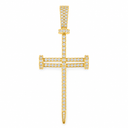 NAIL CROSS PENDANT