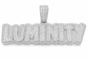 CUSTOM NAME ICED PENDANT