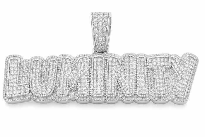 CUSTOM NAME ICED PENDANT