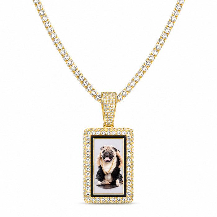 CUSTOM IMAGE ICED PENDANT