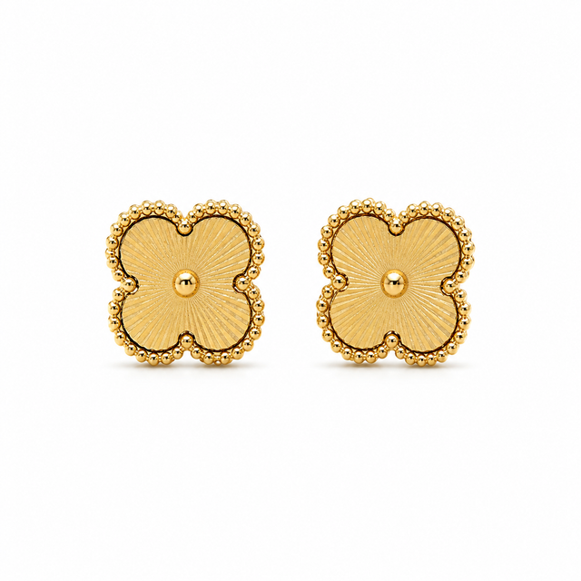 925 Clover Earrings