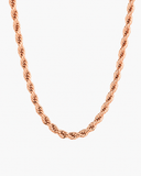 CLEAN ROPE CHAIN - 6MM ROSE GOLD