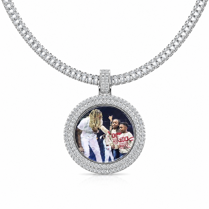 CUSTOM IMAGE ICED PENDANT
