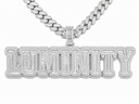 CUSTOM NAME ICED PENDANT