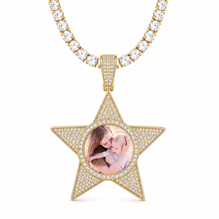 CUSTOM IMAGE ICED PENDANT