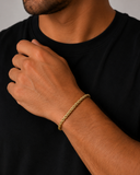 CLEAN ROPE BRACELET - 4MM GOLD