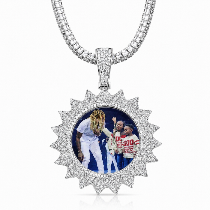 CUSTOM IMAGE ICED PENDANT