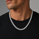 ICED ROPE CHAIN - 9MM