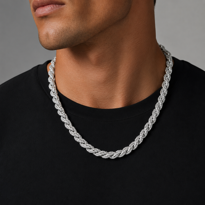 ICED ROPE CHAIN - 9MM