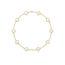 10 Clover Necklace