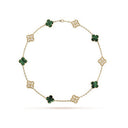 10 Clover Necklace