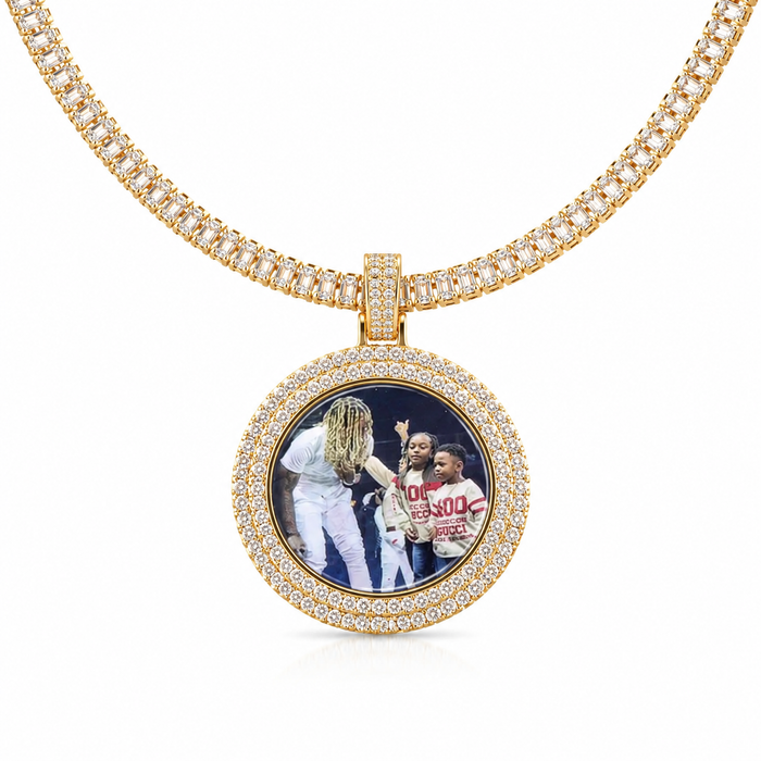 CUSTOM IMAGE ICED PENDANT