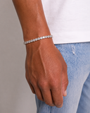 TENNIS BRACELET - 3MM WHITE GOLD