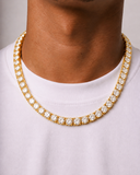 TENNIS CHAIN - 8MM GOLD