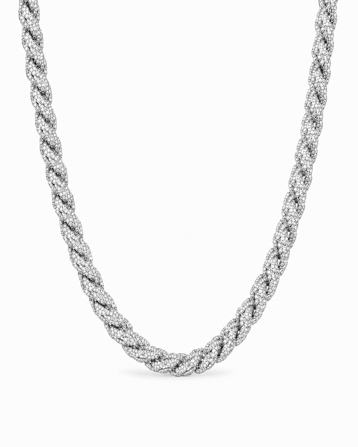 ICED ROPE CHAIN - 9MM