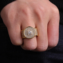 ICED CIRCLE RING