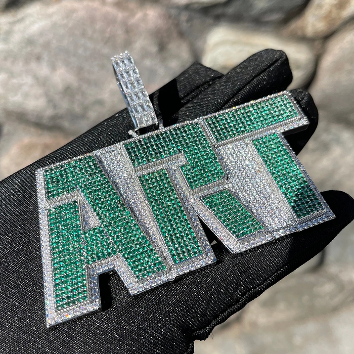 CUSTOM NAME ICED PENDANT