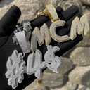 CUSTOM NAME ICED PENDANT