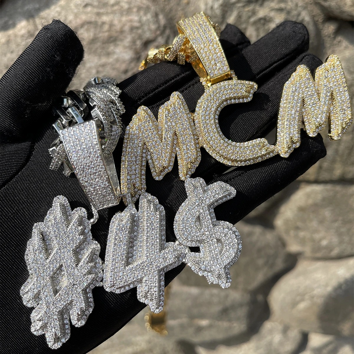 CUSTOM NAME ICED PENDANT