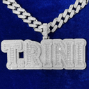 CUSTOM NAME ICED PENDANT