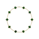 10 Clover Necklace