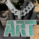 CUSTOM NAME ICED PENDANT