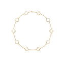 10 Clover Necklace