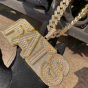 CUSTOM NAME ICED PENDANT